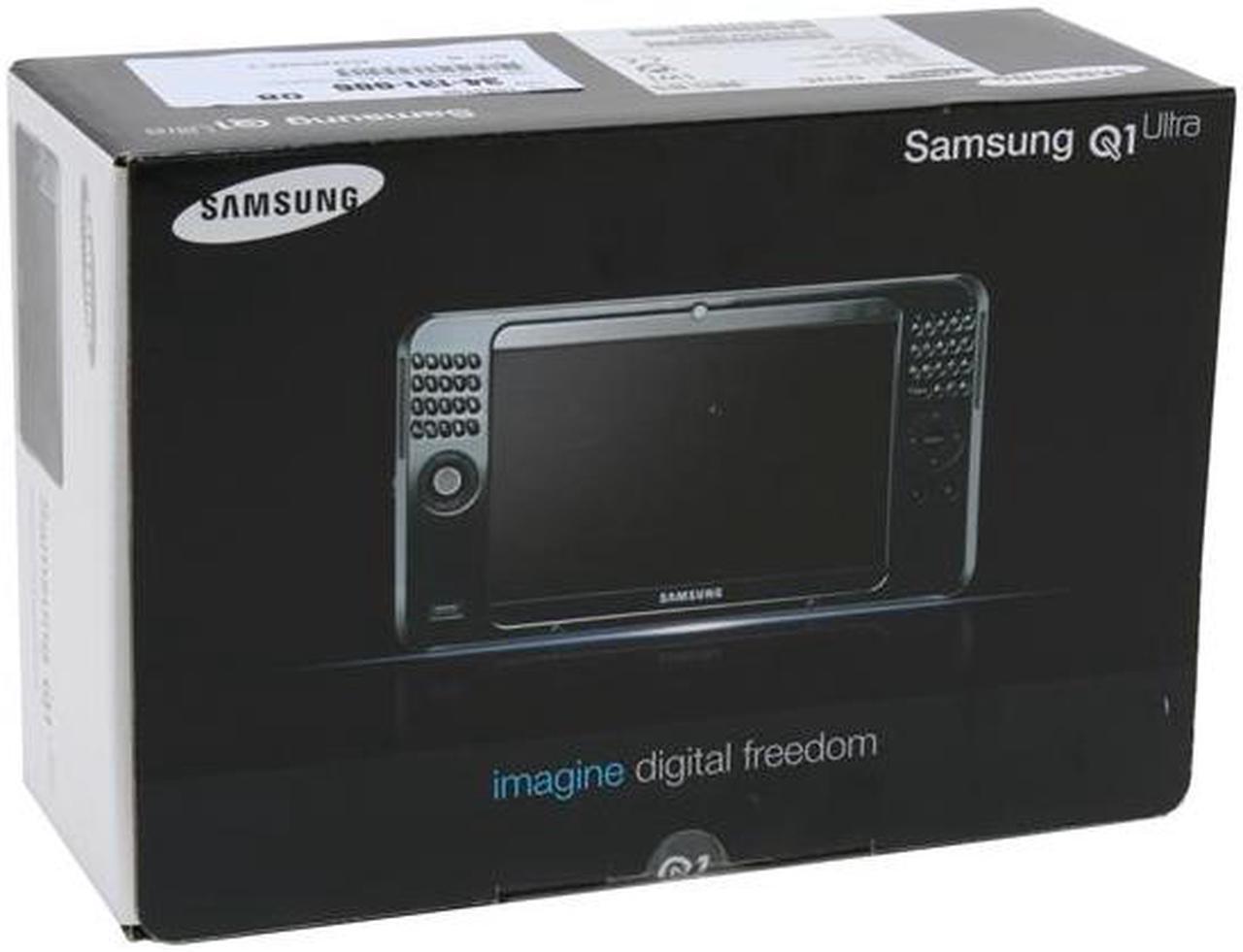 Alt view image 11 of 11 - SAMSUNG Q1U-XP Ultra Mobile PC Intel Processor A110(800 MHz) 7" WSVGA 1GB DDR2 400 60GB 4200rpm Intel GMA950 Windows XP Tablet PC Edition