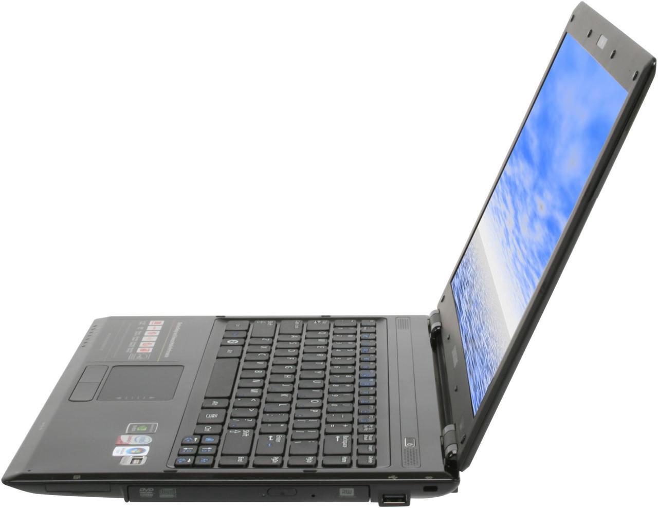 Alt view image 2 of 12 - SAMSUNG Laptop Intel Core 2 Duo P7350 3GB Memory 250GB HDD NVIDIA GeForce 9200M GS 14.1" Windows Vista Business X460-44G