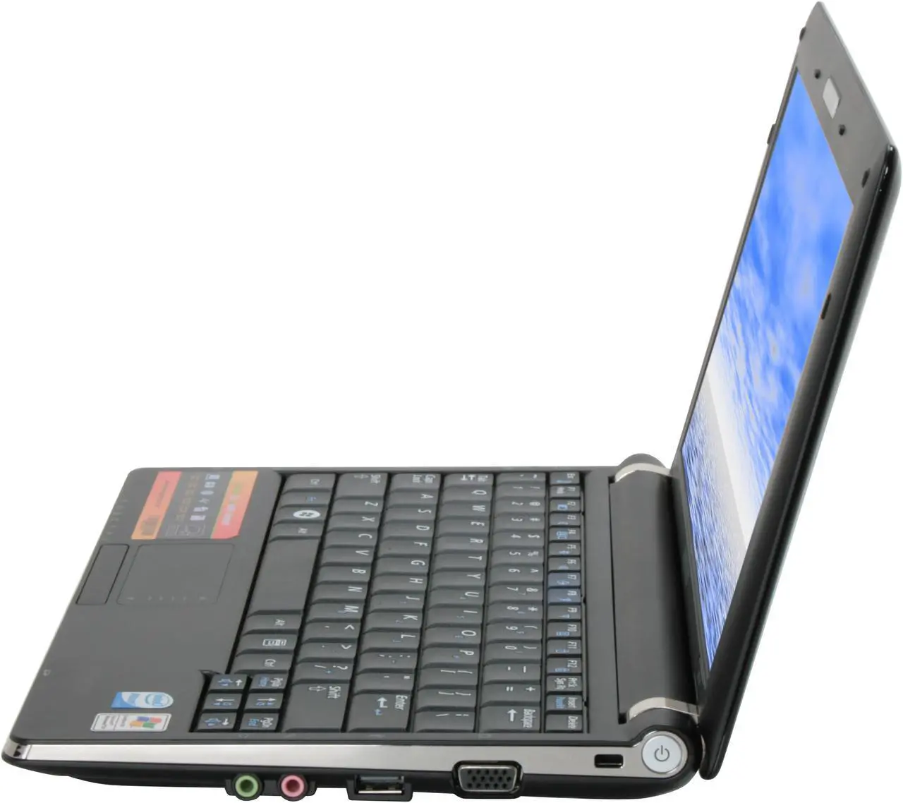 Alt view image 2 of 12 - SAMSUNG NP-NC10-KA03US Black Intel Atom N270(1.60 GHz) 10.2" WSVGA 1GB Memory 160GB HDD Netbook