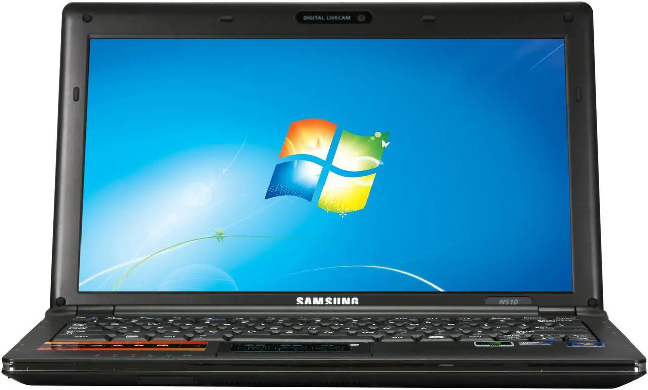 Alt view image 5 of 8 - SAMSUNG N510-4B Intel Atom N280(1.66 GHz) 11.6" 2GB Memory 250GB HDD Netbook
