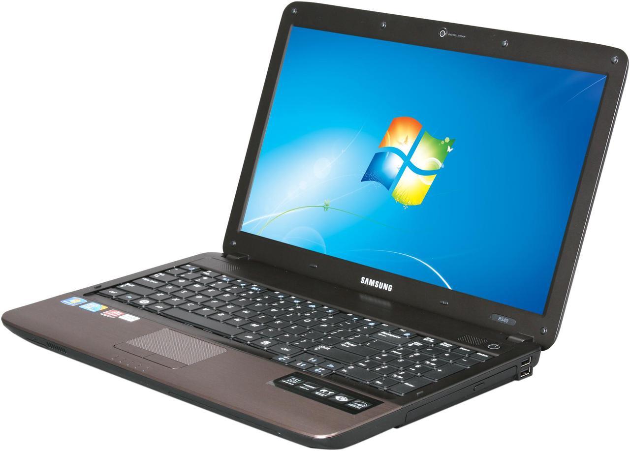 Main image of SAMSUNG Laptop Intel Core i5-450M 4GB Memory 500GB HDD ATI Mobility Radeon HD 545v 15.6" Windows 7 Home Premium 64-bit R540-11