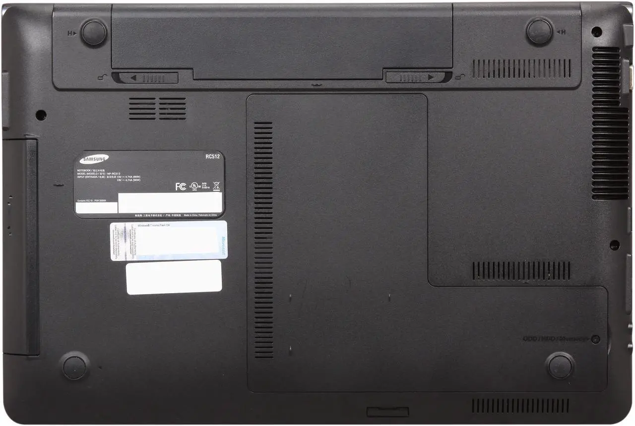 Alt view image 7 of 8 - SAMSUNG Laptop Intel Core i7-2670QM 6GB Memory 750GB HDD Intel HD Graphics 15.6" Windows 7 Home Premium 64-Bit NP-RC512-A01US