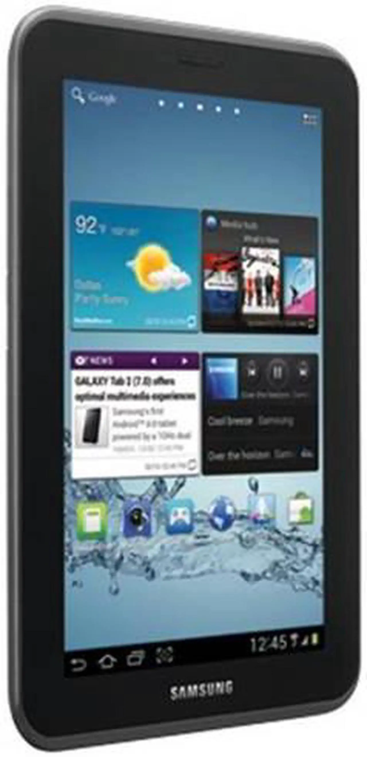 Alt view image 3 of 3 - Samsung Galaxy Tab 2 (7", Wi-Fi) GT-P3113TSYXAR - Dual-Core 1GHz - 1GB RAM - 8GB Internal Memory- Android 4.0 (Ice Cream Sandwich) - Silver