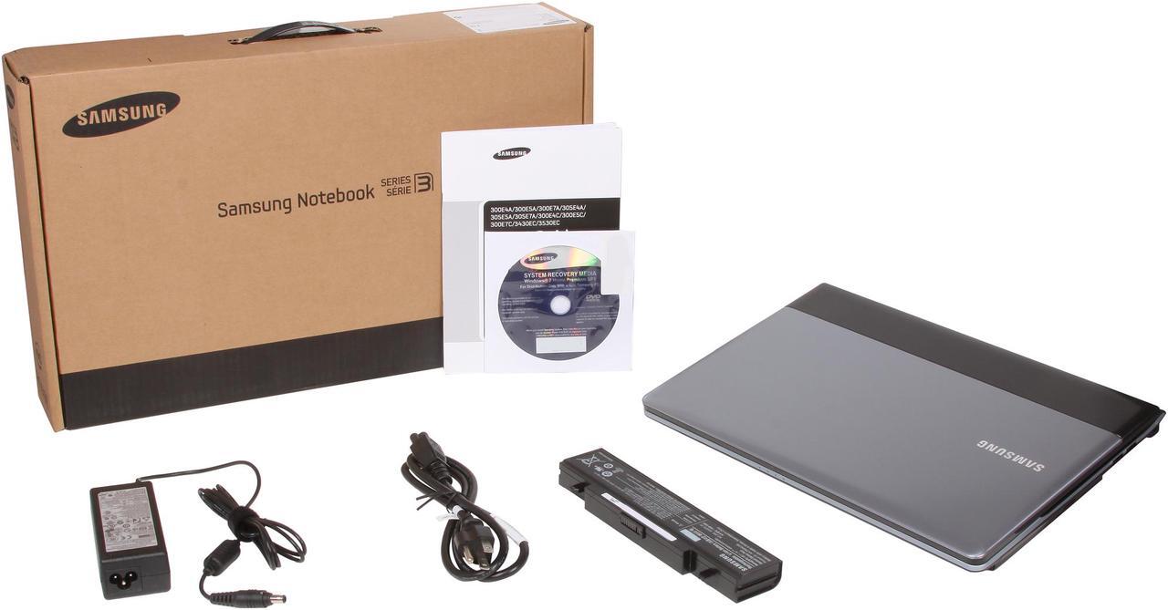 Alt view image 8 of 8 - SAMSUNG Laptop Series 3 Intel Core i3-2370M 6GB Memory 500GB HDD Intel HD Graphics 3000 15.6" Windows 7 Home Premium 64-Bit NP300E4C-A01US