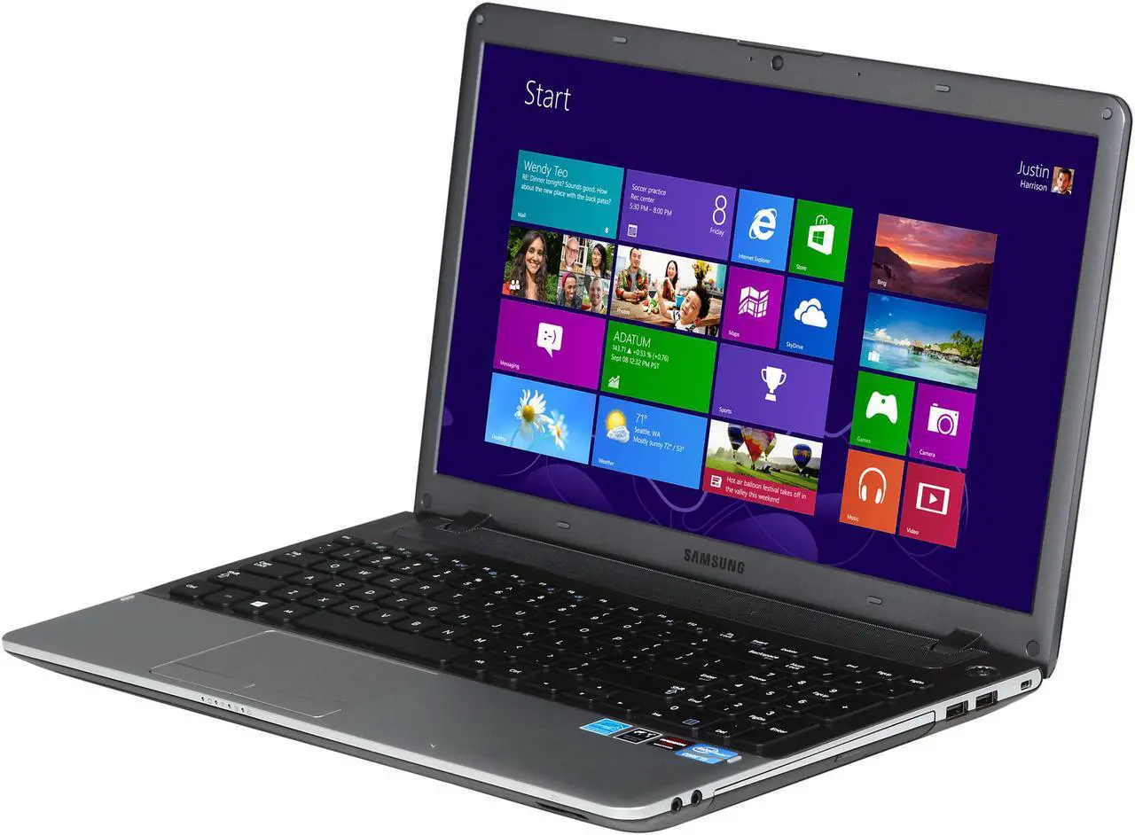 Main image of SAMSUNG Laptop Series 3 Intel Core i5-3210M 6GB Memory 500GB HDD AMD Radeon HD 7730M 15.6" Windows 8 NP350V5C-T02US