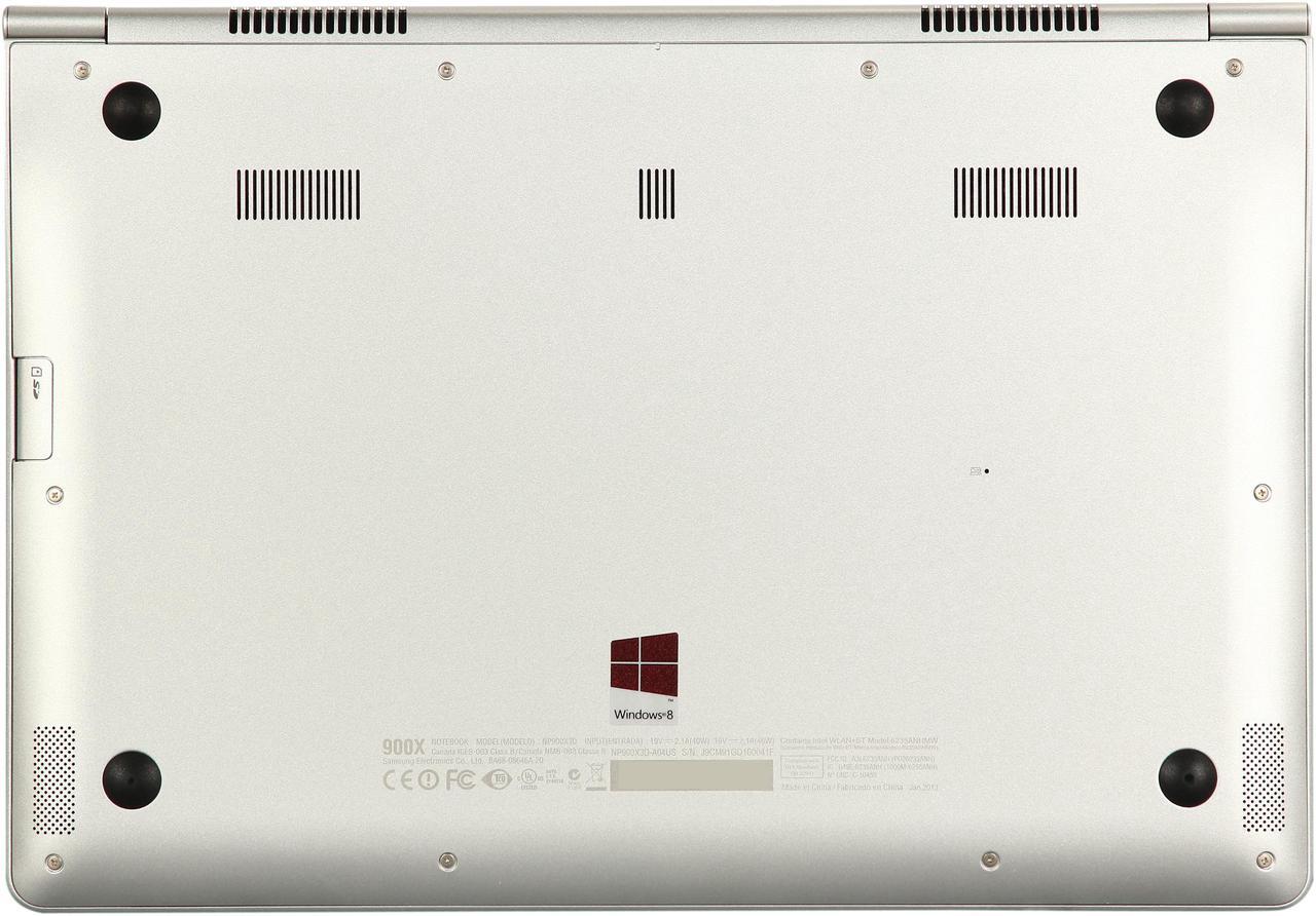 Alt view image 7 of 8 - SAMSUNG Series 9 Intel Core i5 4GB 128GB SSD 13.3" Premium Ultrabook Silver (NP900X3D-A04US)