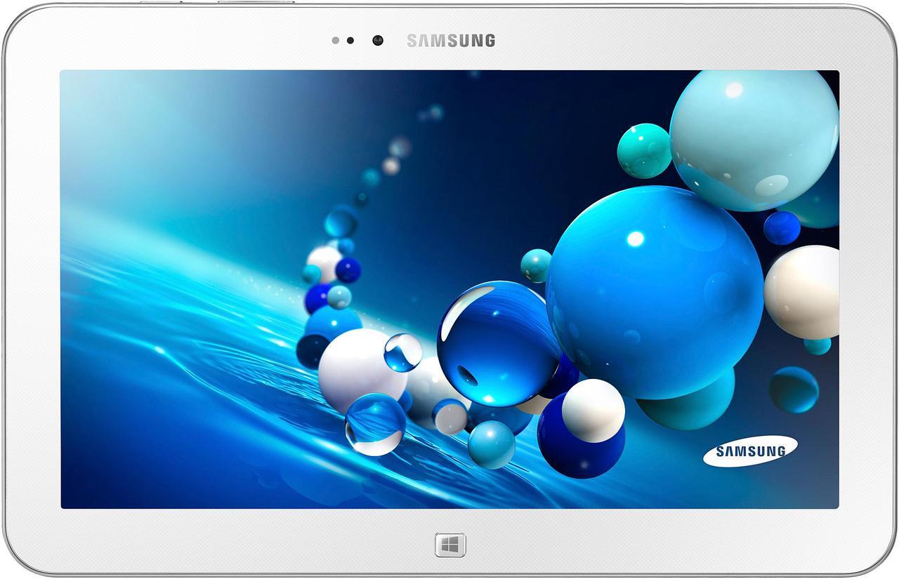 Alt view image 2 of 7 - SAMSUNG ATIV Tab 3 Intel Atom Z2760 (1.80GHz) 2GB Memory 64GB SSD 10.1" Touchscreen Tablet with keyboard- White (XE300TZC-K01US)