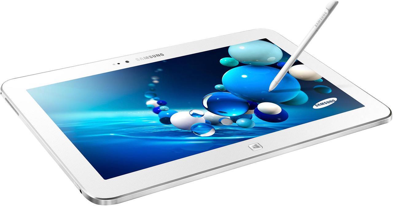 Alt view image 4 of 7 - SAMSUNG ATIV Tab 3 Intel Atom Z2760 (1.80GHz) 2GB Memory 64GB SSD 10.1" Touchscreen Tablet with keyboard- White (XE300TZC-K01US)