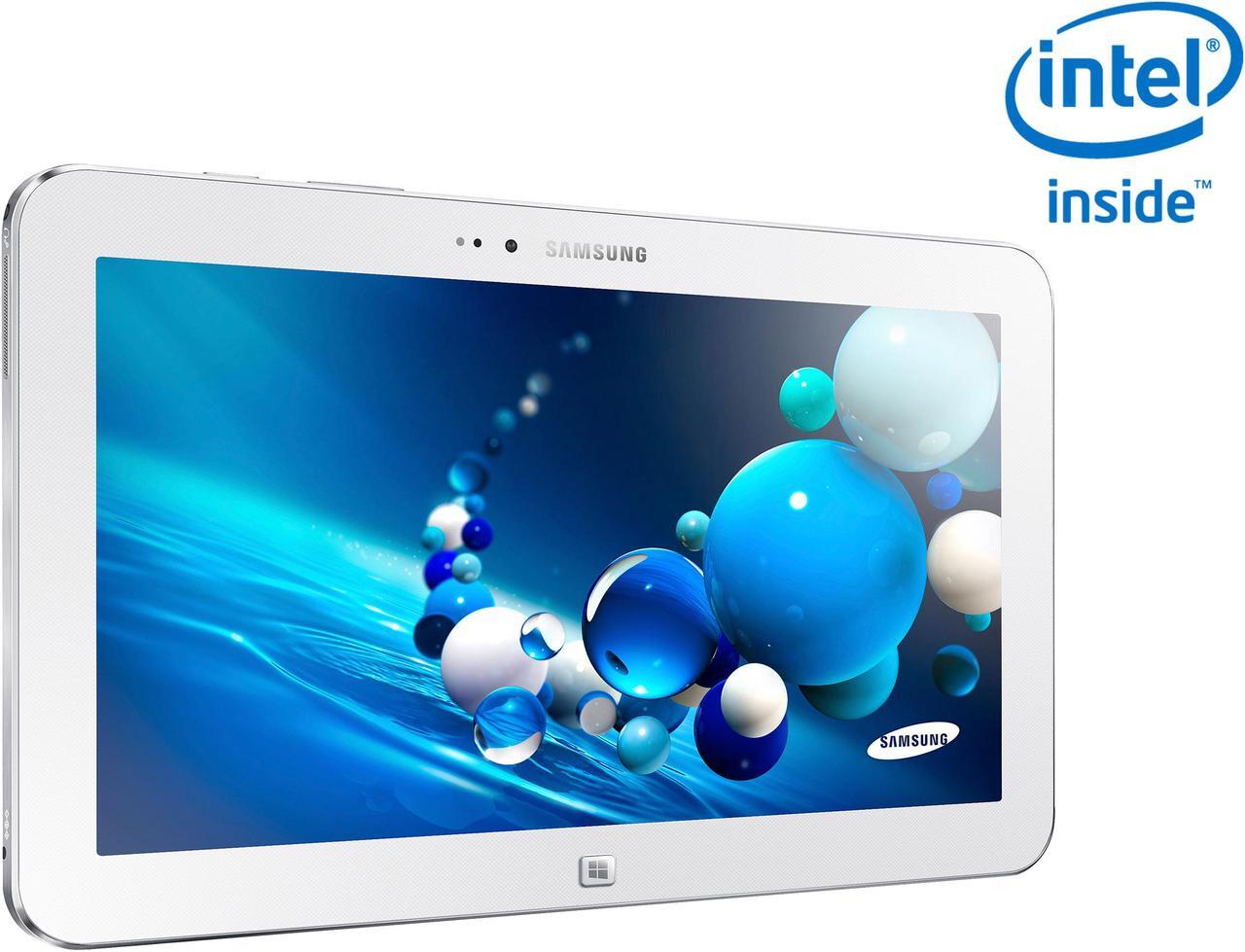 Main image of SAMSUNG ATIV Tab 3 Intel Atom Z2760 (1.80GHz) 2GB Memory 64GB SSD 10.1" Touchscreen Tablet with keyboard- White (XE300TZC-K01US)