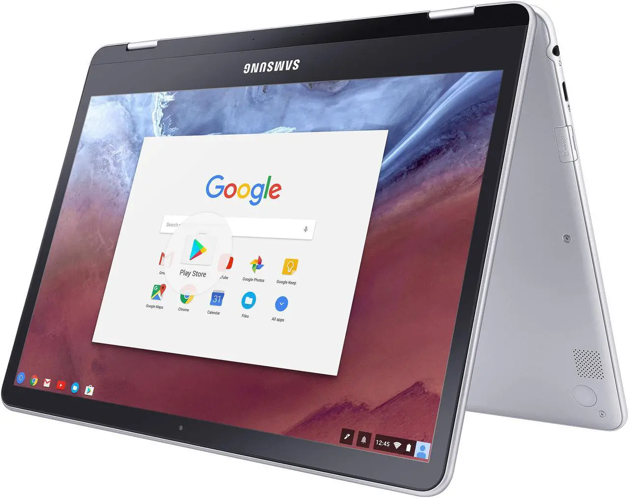 Alt view image 6 of 16 - SAMSUNG Chromebook Plus XE513C24-K01US OP1 Hexa-core (Dual A72, Quad A53) 4 GB Memory 32 GB eMMC 12.3" Touchscreen Chrome OS