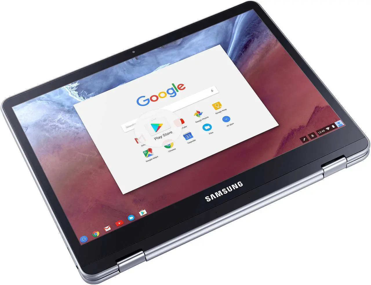 Alt view image 8 of 16 - SAMSUNG Chromebook Plus XE513C24-K01US OP1 Hexa-core (Dual A72, Quad A53) 4 GB Memory 32 GB eMMC 12.3" Touchscreen Chrome OS