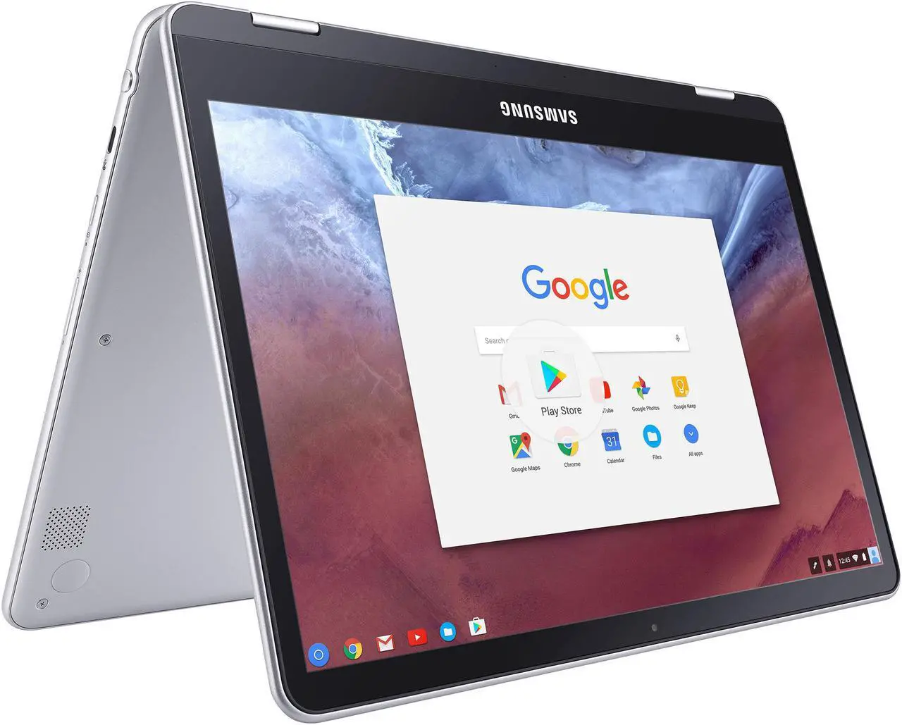 Alt view image 7 of 16 - SAMSUNG Chromebook Plus XE513C24-K01US OP1 Hexa-core (Dual A72, Quad A53) 4 GB Memory 32 GB eMMC 12.3" Touchscreen Chrome OS