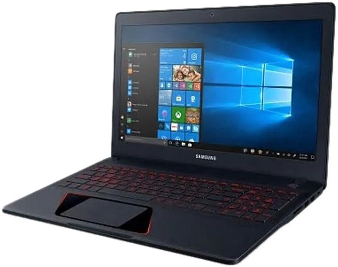 Main image of SAMSUNG Notebook Odyssey 15 - 15.6" GeForce GTX 1060 - Intel Core i7-7700HQ  - 16GB Memory - 128 GB SSD - Windows 10 Home 64-Bit - Gaming Laptop - (NP800G5H-XS1US )