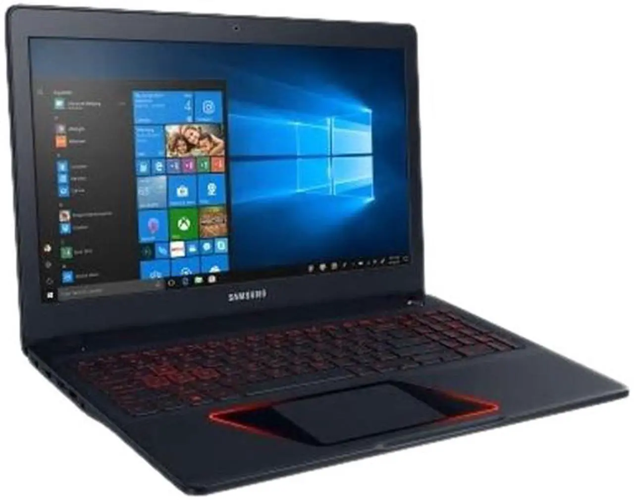 Alt view image 2 of 4 - SAMSUNG Notebook Odyssey 15 - 15.6" GeForce GTX 1060 - Intel Core i7-7700HQ  - 16GB Memory - 128 GB SSD - Windows 10 Home 64-Bit - Gaming Laptop - (NP800G5H-XS1US )