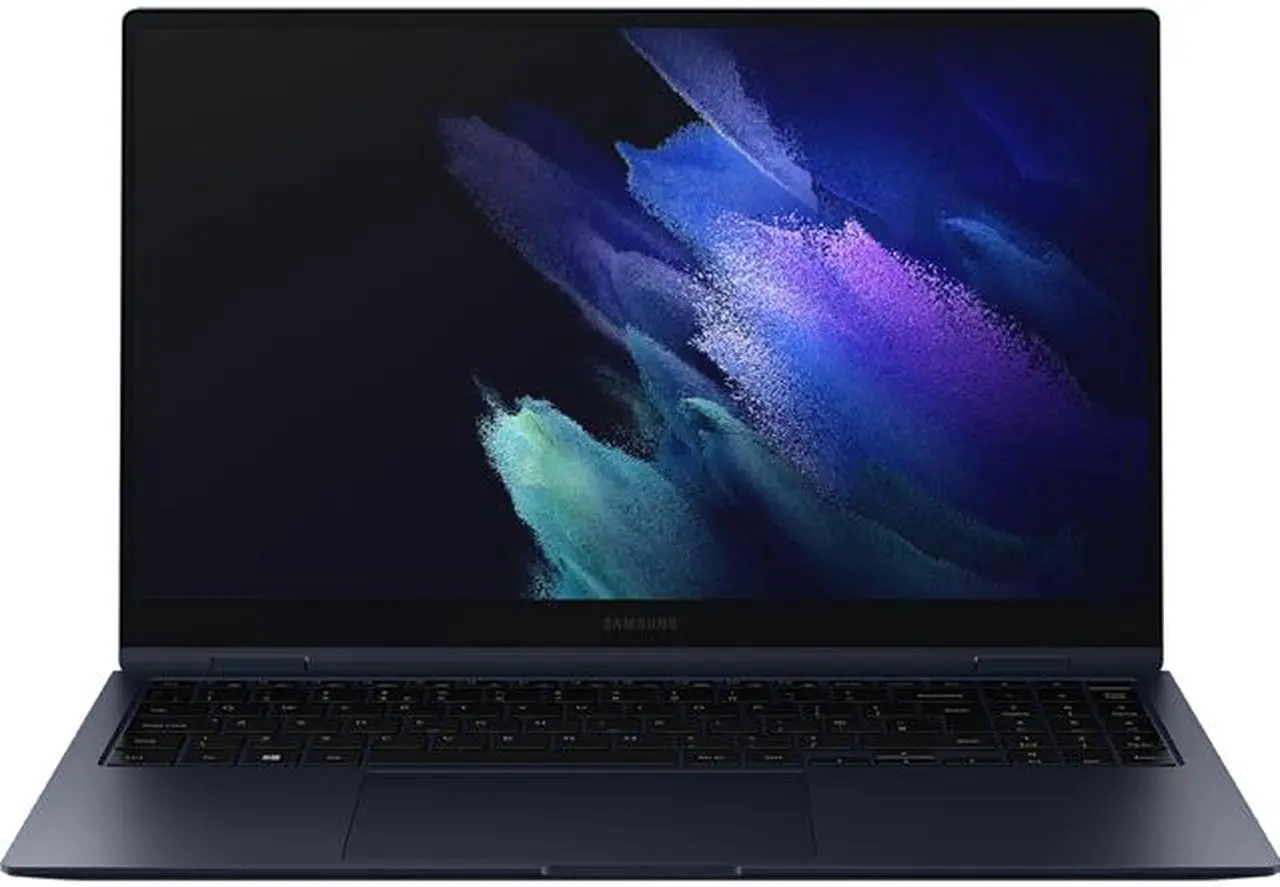 Main image of SAMSUNG Galaxy Book Intel Core i5-1135G7 8GB Memory 512 GB SSD Intel Iris Xe Graphics 15.6" Touchscreen Convertible 2-in-1 Laptop Pro 360