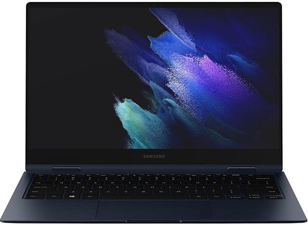 SAMSUNG Galaxy Book Pro 360 NP950QDB-KB5CA Intel Core i5 11th Gen 1135G7 (2.40GHz) 8GB Memory 512 GB NVMe SSD Intel Iris Xe Graphics 15.6" Touchscreen 1920 x 1080 Convertible 2-in-1 Laptop Windows 11 Home 64-bit