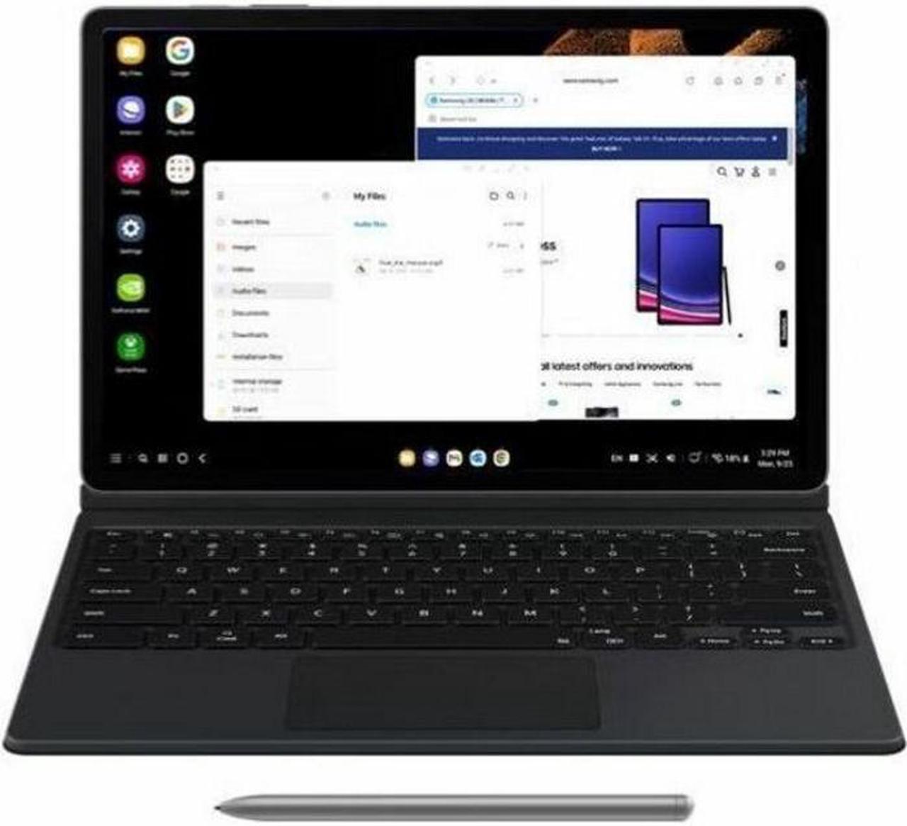 Alt view image 13 of 14 - Samsung Galaxy Tab S9 FE Tablet - 6 GB RAM - 128 GB Storage - Gray