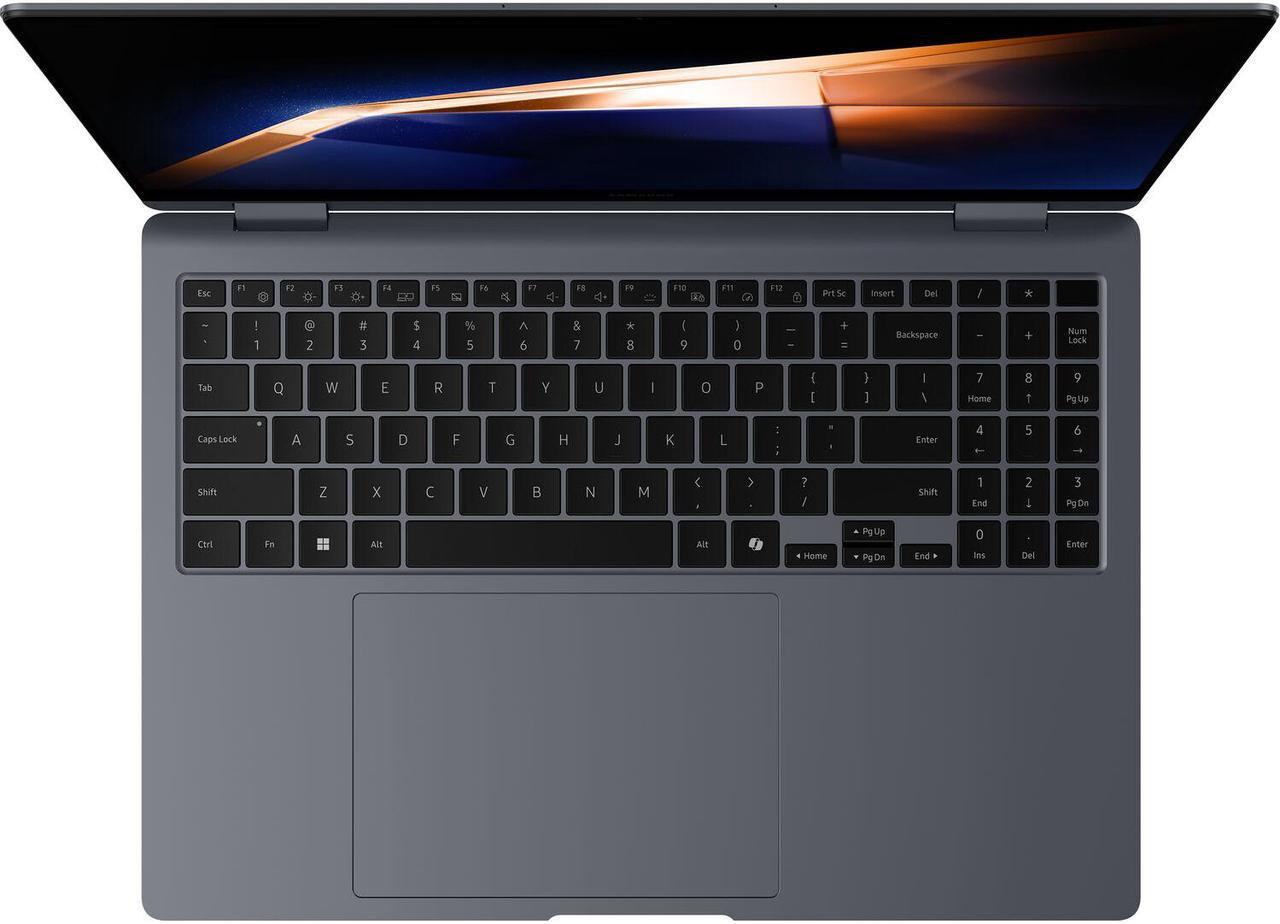 Alt view image 2 of 13 - Samsung Galaxy Book4 Ultra NP964XGL-XG1US 16" Touchscreen Notebook - 3K - Intel Core Ultra 7 155H - Intel Evo Platform - 32 GB - 1 TB SSD - Moonstone Gray