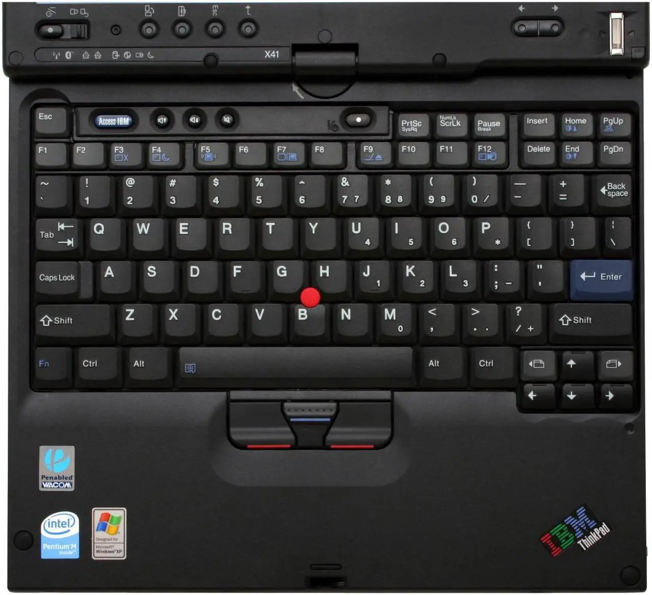 Alt view image 5 of 14 - ThinkPad X Series X41(18666TU) 512MB Memory 12.1" 1024 x 768 Tablet PC Windows XP Tablet PC Edition