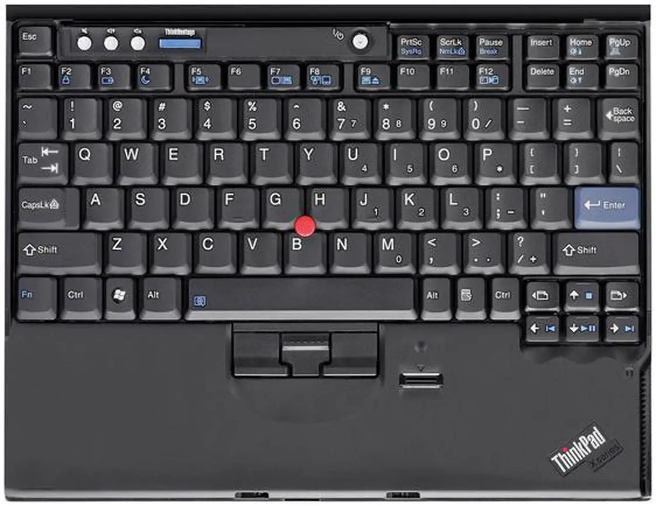 Alt view image 10 of 11 - ThinkPad Laptop X Series Intel Core 2 Duo L7500 1GB Memory 100GB HDD Intel GMA X3100 12.1" Windows Vista Business X61s(76693HU)