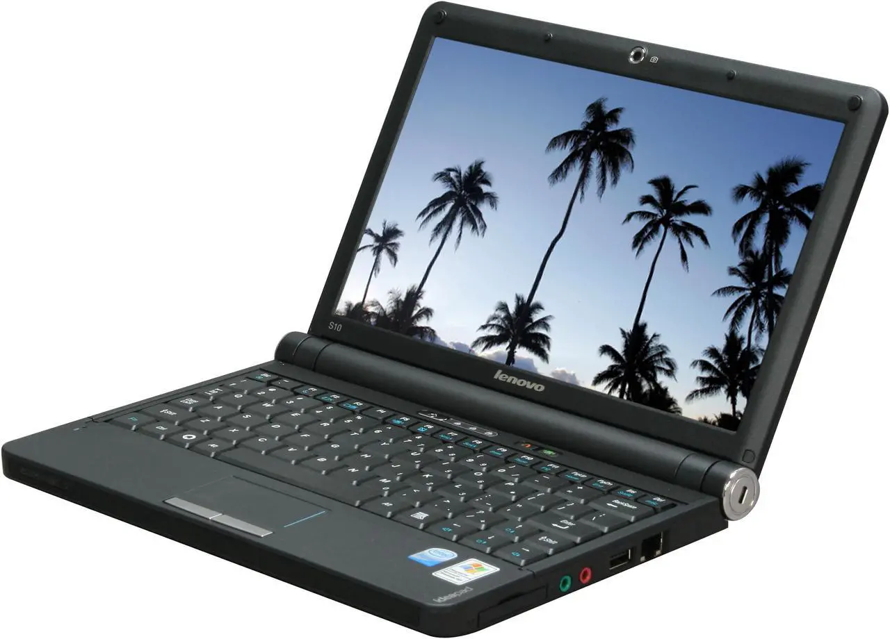 Main image of Lenovo IdeaPad S10-1211Ubk Black Intel Atom N270(1.60 GHz) 10.2" WSVGA 1GB Memory 160GB HDD Netbook
