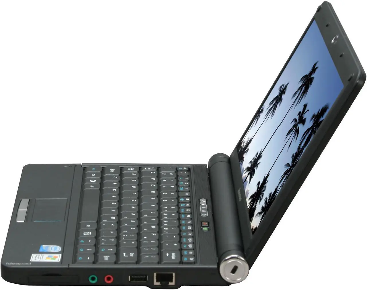 Alt view image 2 of 18 - Lenovo IdeaPad S10-1211Ubk Black Intel Atom N270(1.60 GHz) 10.2" WSVGA 1GB Memory 160GB HDD Netbook