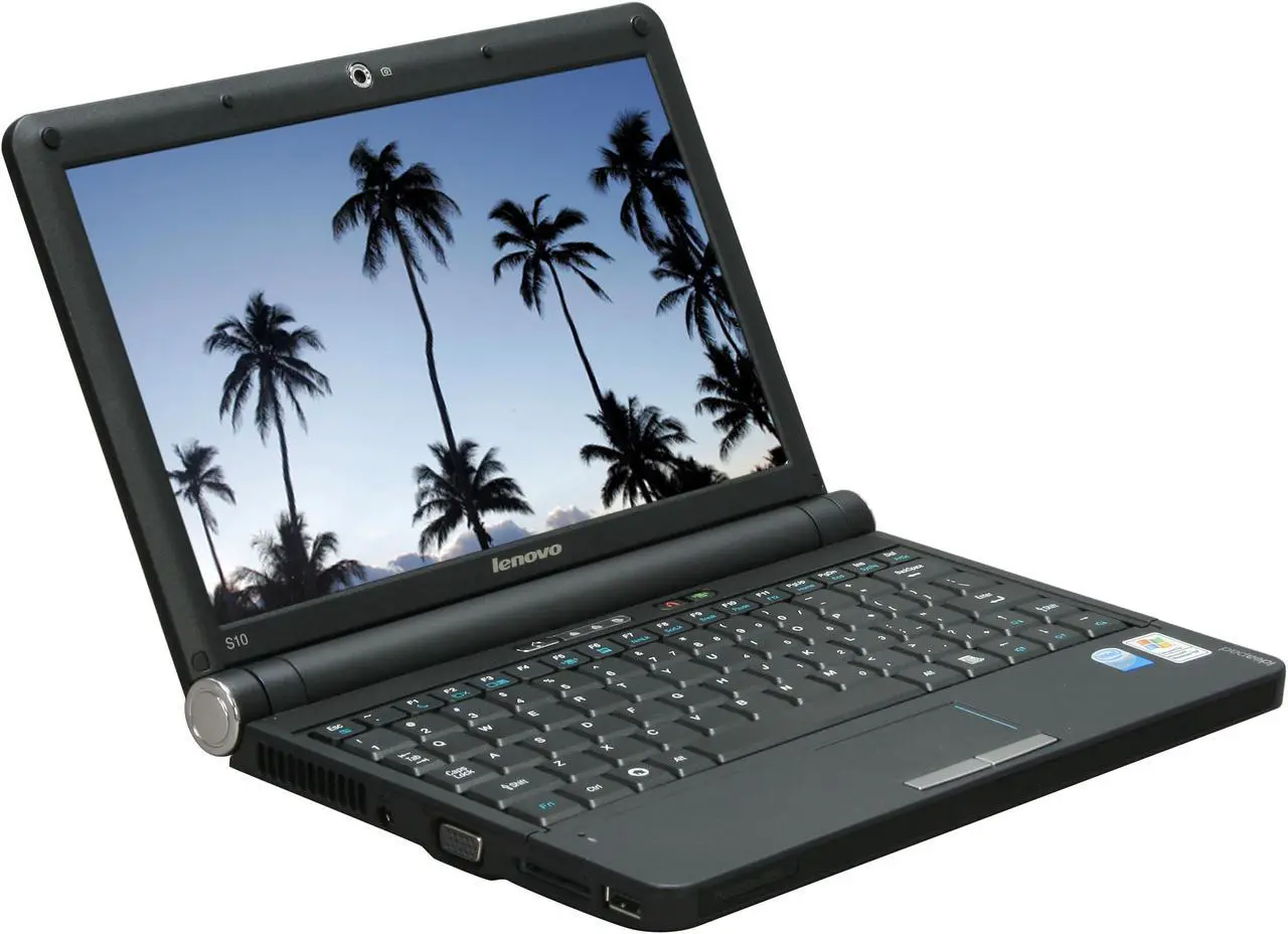 Alt view image 7 of 18 - Lenovo IdeaPad S10-1211Ubk Black Intel Atom N270(1.60 GHz) 10.2" WSVGA 1GB Memory 160GB HDD Netbook