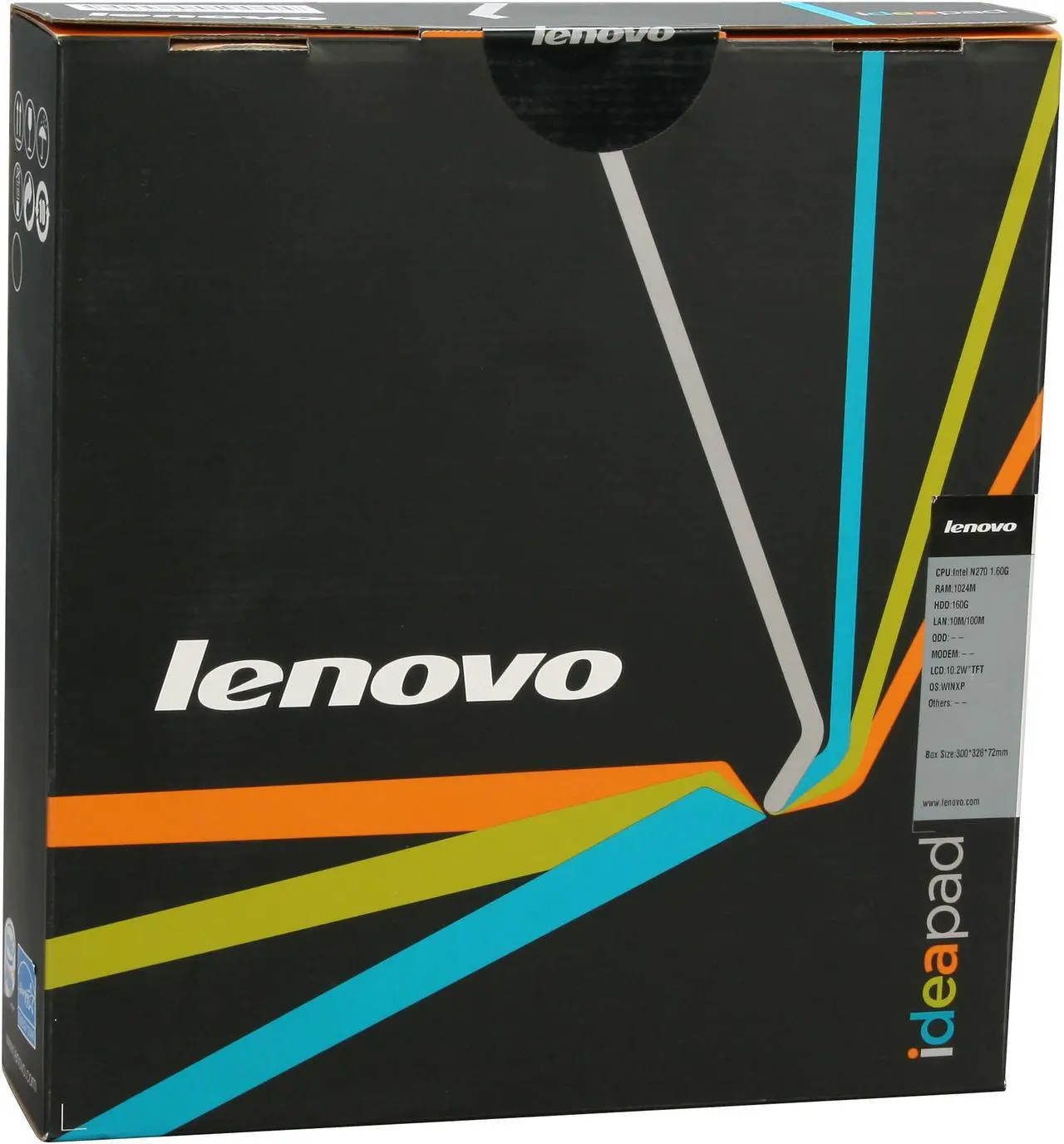 Alt view image 18 of 18 - Lenovo IdeaPad S10-1211Ubk Black Intel Atom N270(1.60 GHz) 10.2" WSVGA 1GB Memory 160GB HDD Netbook