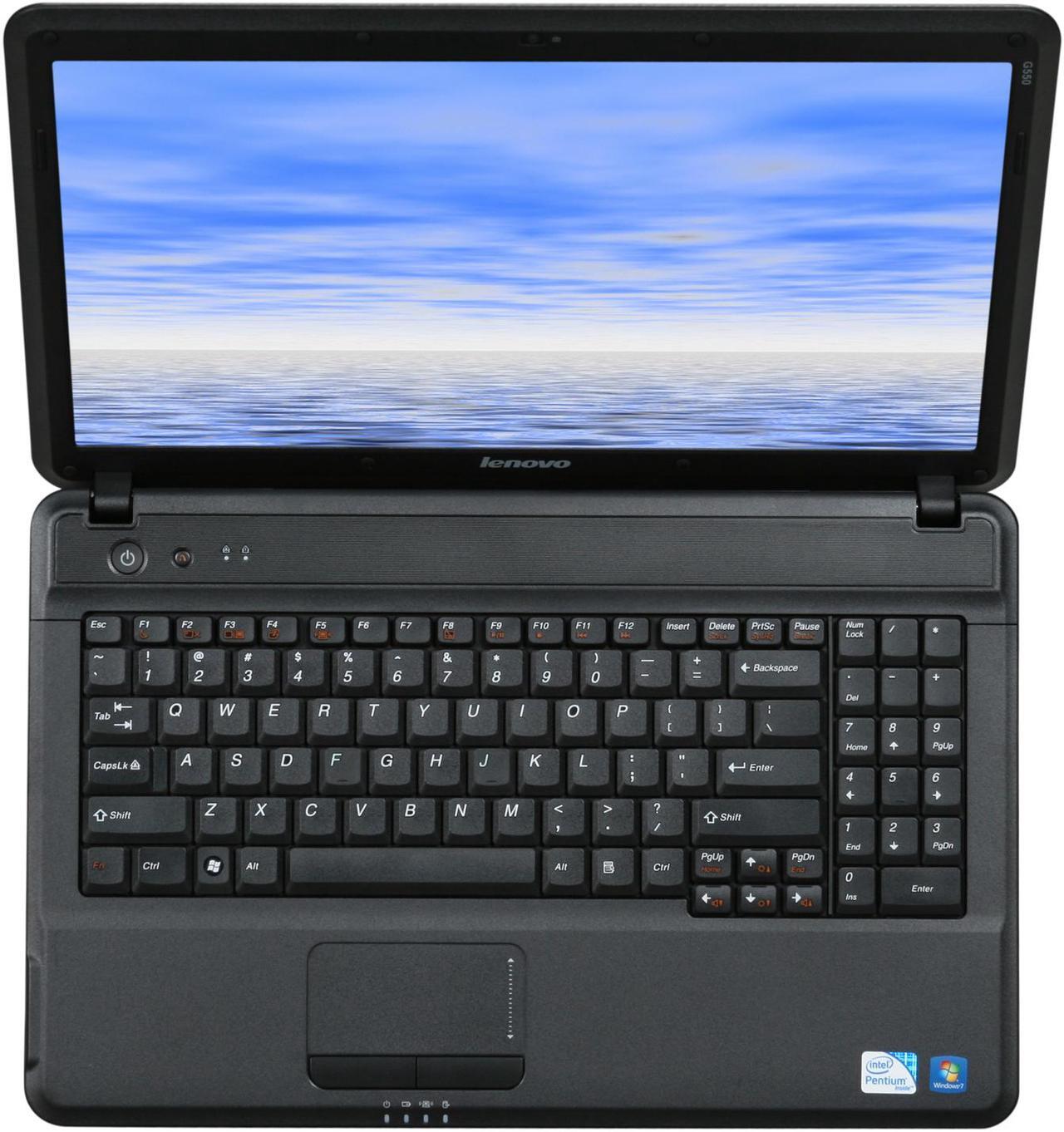 Alt view image 6 of 8 - Lenovo Laptop Intel Pentium T4300 3GB Memory 250GB HDD Intel GMA 4500M 15.6" Windows 7 Home Premium G550(2958-ACU)