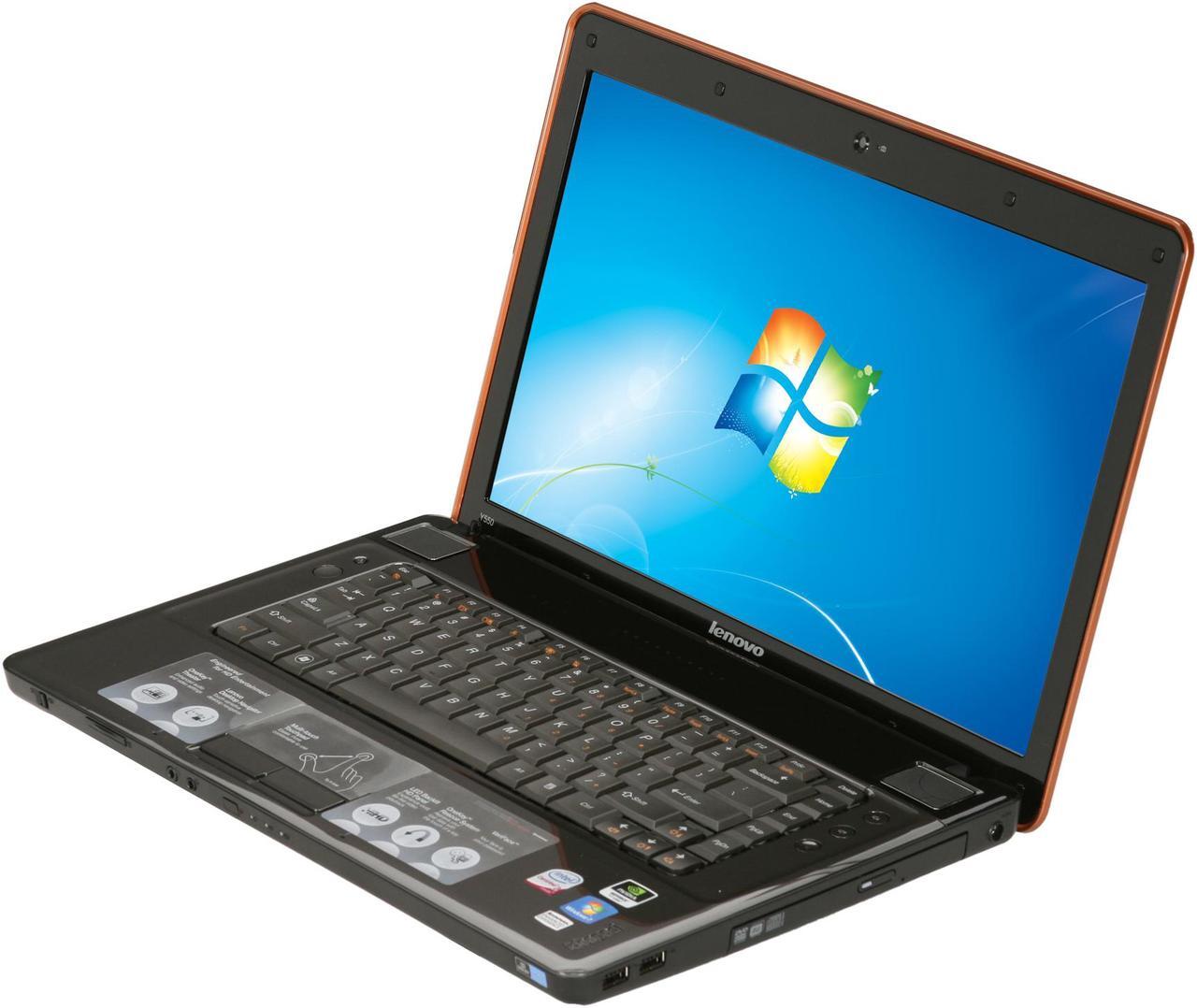 Main image of Lenovo Laptop IdeaPad Intel Core 2 Duo P7450 4GB Memory 320GB HDD NVIDIA GeForce GT 240M 15.6" Windows 7 Home Premium 64-bit Y550 (41865GU)
