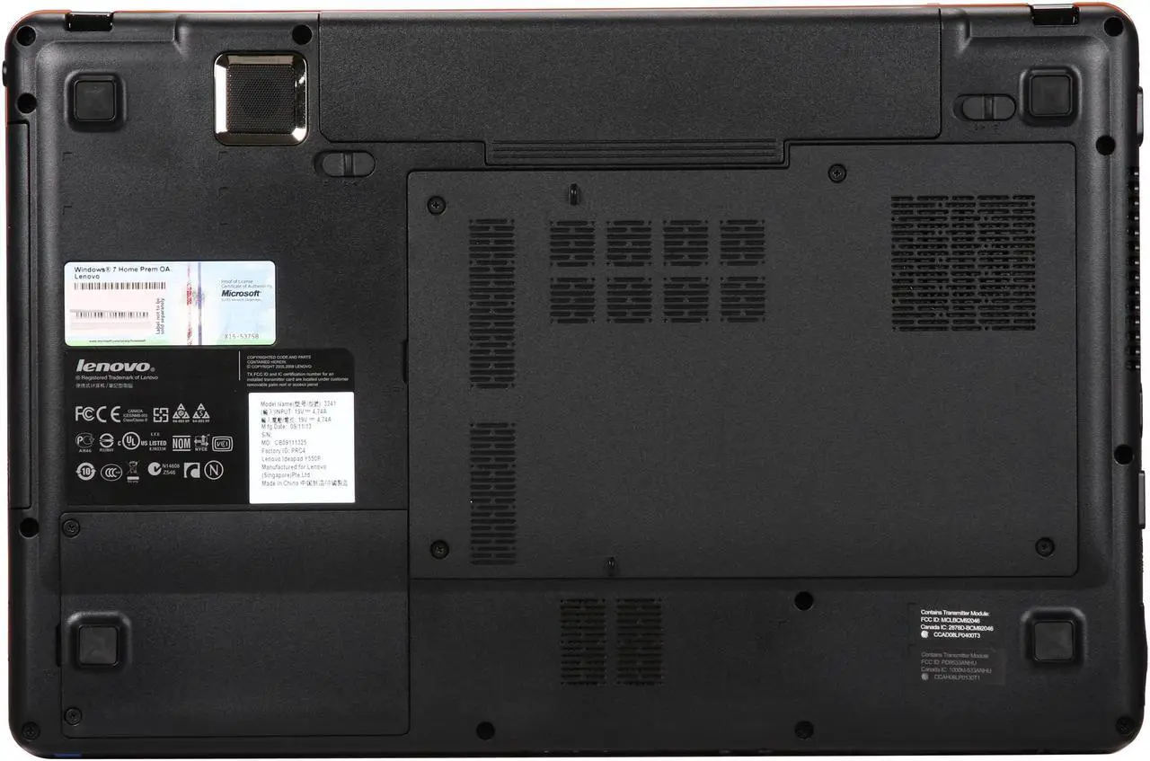 Alt view image 7 of 8 - Lenovo Laptop IdeaPad Intel Core i7-720QM 4GB Memory 500GB HDD NVIDIA GeForce GT 240M 15.6" Windows 7 Home Premium 64-bit Y550P(324156U)