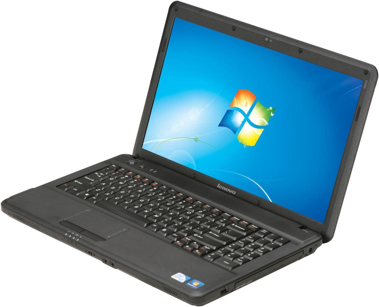 Main image of Lenovo Laptop Intel Pentium T4400 4GB Memory 250GB HDD Intel GMA 4500M 15.6" Windows 7 Home Premium 32-bit G550(29583RU)