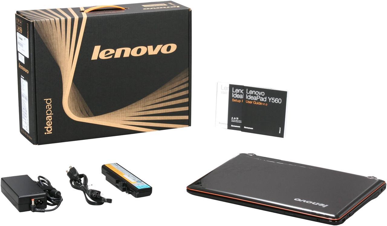 Alt view image 8 of 8 - Lenovo Laptop IdeaPad Intel Core i7-740QM 4GB Memory 500GB HDD ATI Mobility Radeon HD 5730 15.6" Windows 7 Home Premium 64-bit Y560(0646-54U)