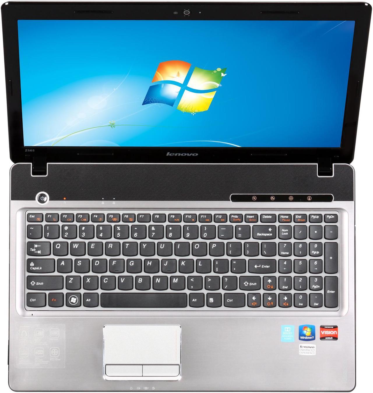 Alt view image 6 of 7 - Lenovo Laptop IdeaPad AMD Turion II P540 4GB Memory 500GB HDD ATI Mobility Radeon HD 5470 15.6" Windows 7 Home Premium 64-bit Z565(4311-3FU)