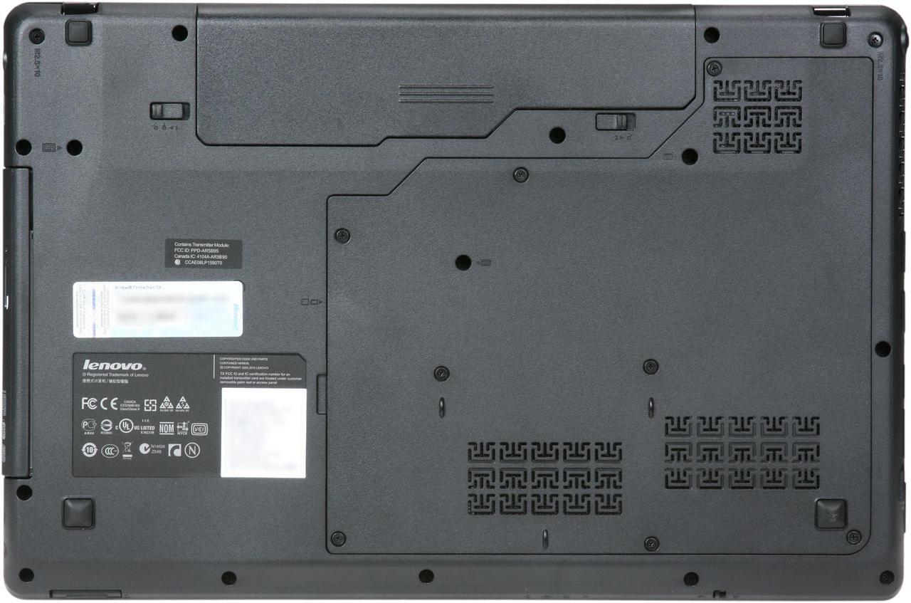 Alt view image 7 of 8 - Lenovo Laptop IdeaPad Intel Core i3-380M 4GB Memory 500GB HDD NVIDIA GeForce 310M 15.6" Windows 7 Home Premium 64-bit Z560 (0914-4HU)