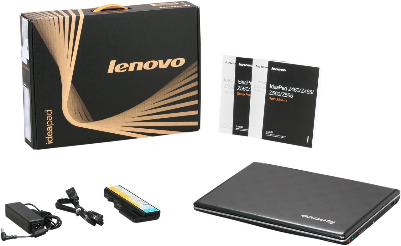 Alt view image 8 of 8 - Lenovo Laptop IdeaPad Intel Core i3-380M 4GB Memory 500GB HDD NVIDIA GeForce 310M 15.6" Windows 7 Home Premium 64-bit Z560 (0914-4HU)