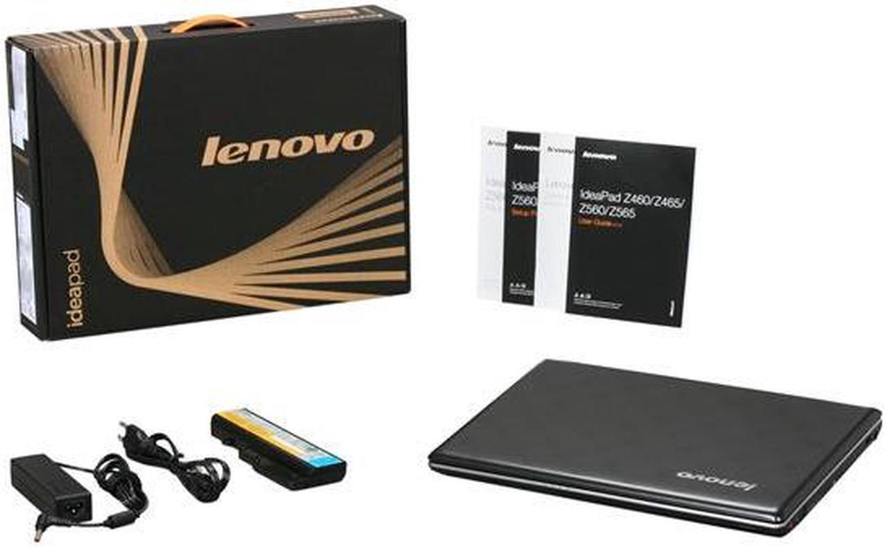 Alt view image 8 of 8 - Lenovo Laptop IdeaPad Intel Core i5-480M 4GB Memory 500GB HDD NVIDIA GeForce 310M 15.6" Windows 7 Home Premium 64-bit Z560 (0914-4GU)