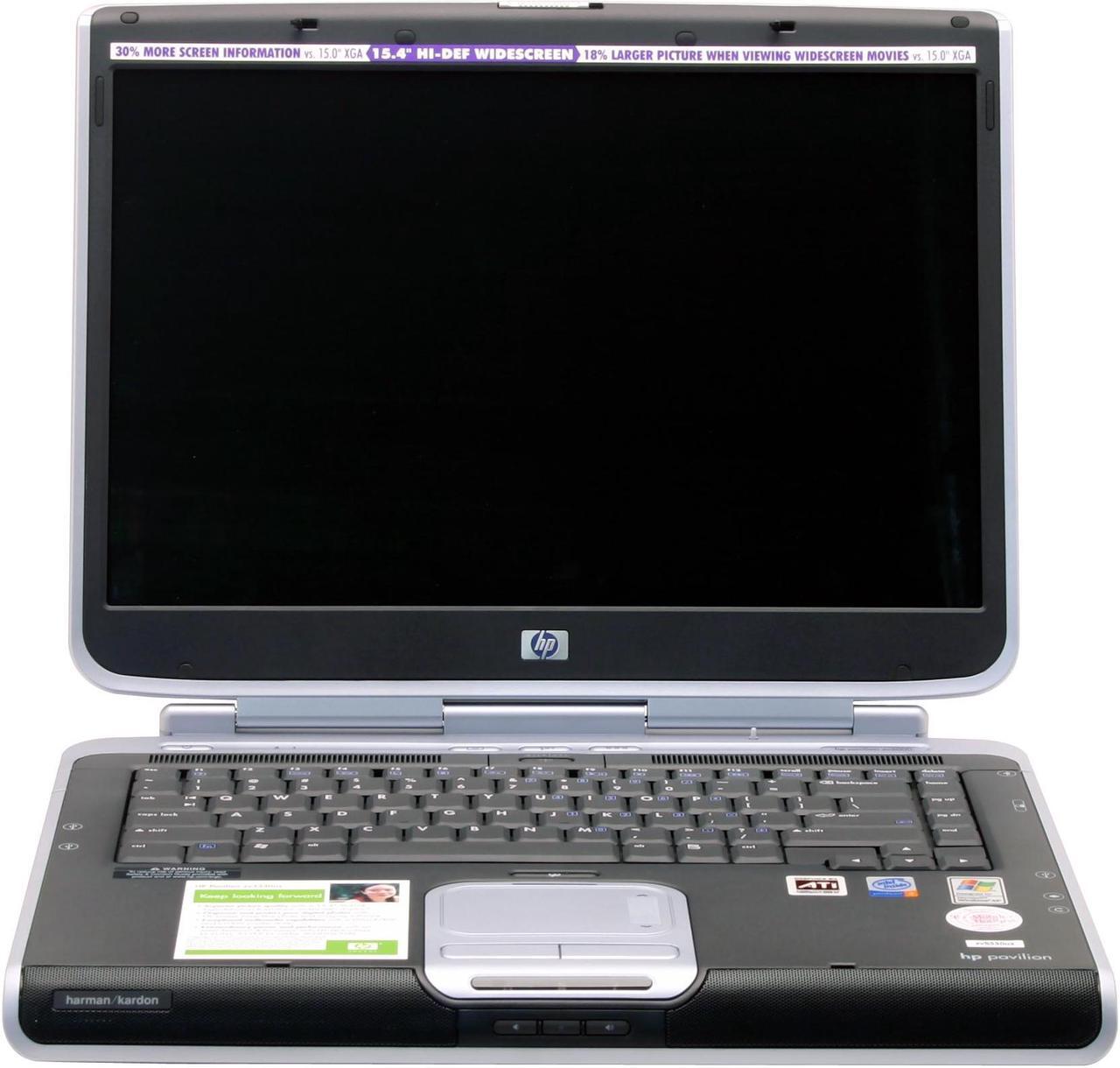 Alt view image 3 of 11 - HP Laptop HP Pavilion 3.20GHz 512MB Memory 80GB HDD ATI Mobility Radeon 9000 15.4" Windows XP Home ZV5330