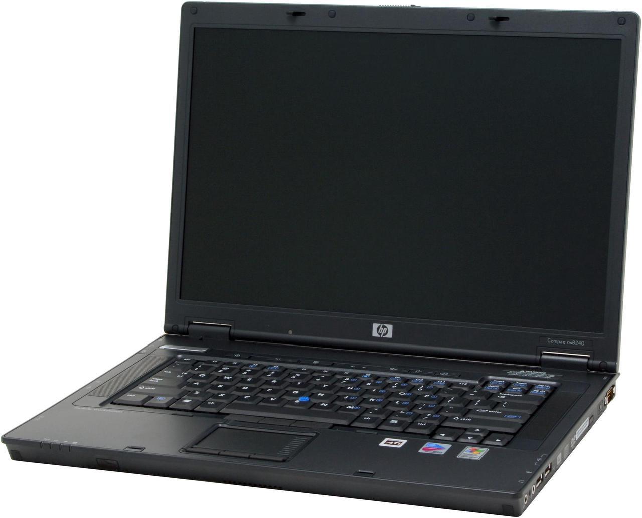 Alt view image 2 of 13 - HP Laptop Intel Pentium M 760 1GB Memory 80GB HDD ATI Mobility FireGL V5000 15.4" Windows XP Professional NW8240