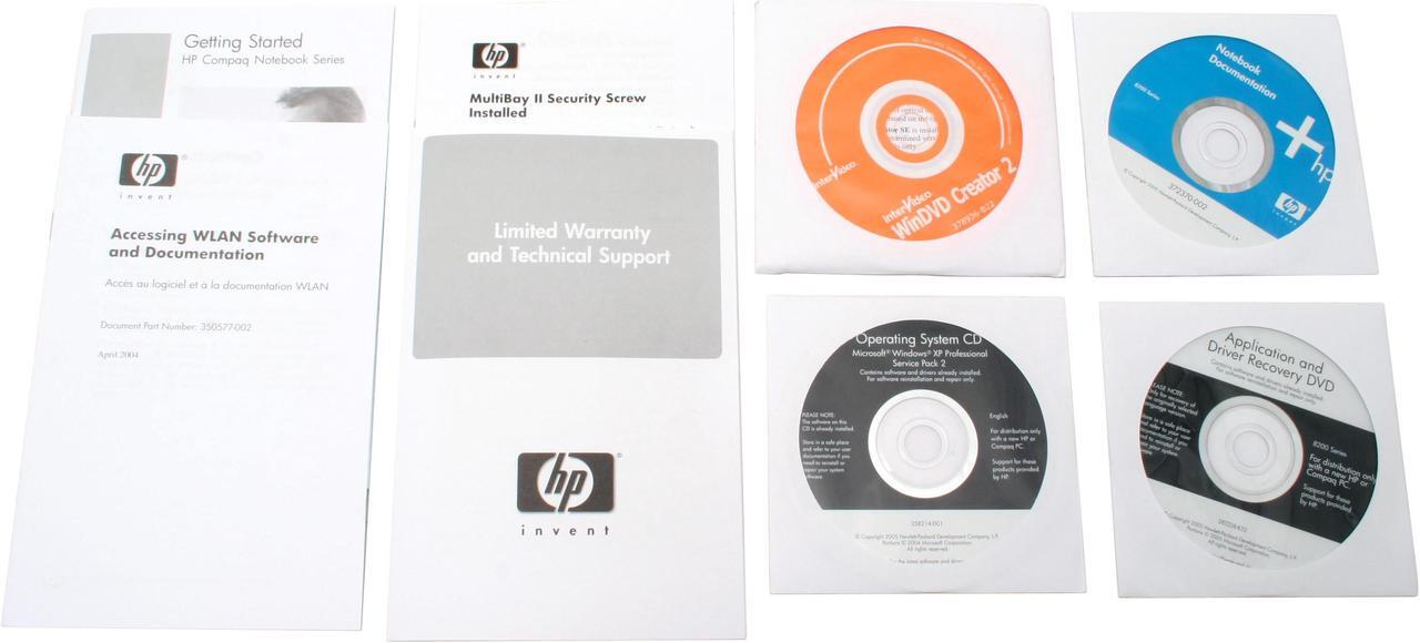 Alt view image 12 of 13 - HP Laptop Intel Pentium M 760 1GB Memory 80GB HDD ATI Mobility FireGL V5000 15.4" Windows XP Professional NW8240