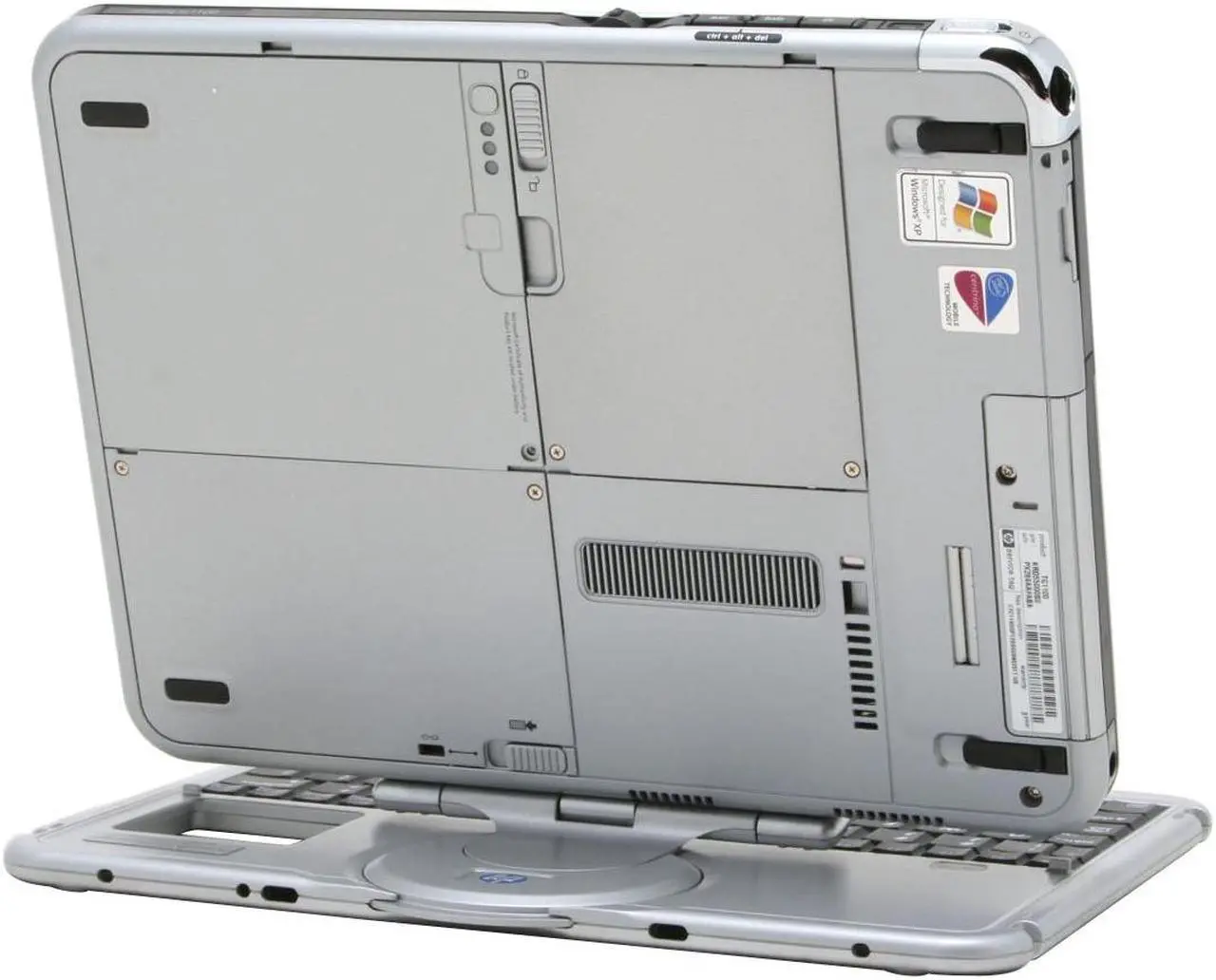 Alt view image 9 of 16 - HP Compaq TC1100 512MB Memory 10.4" 1024 x 768 Tablet PC Windows XP Tablet PC Edition