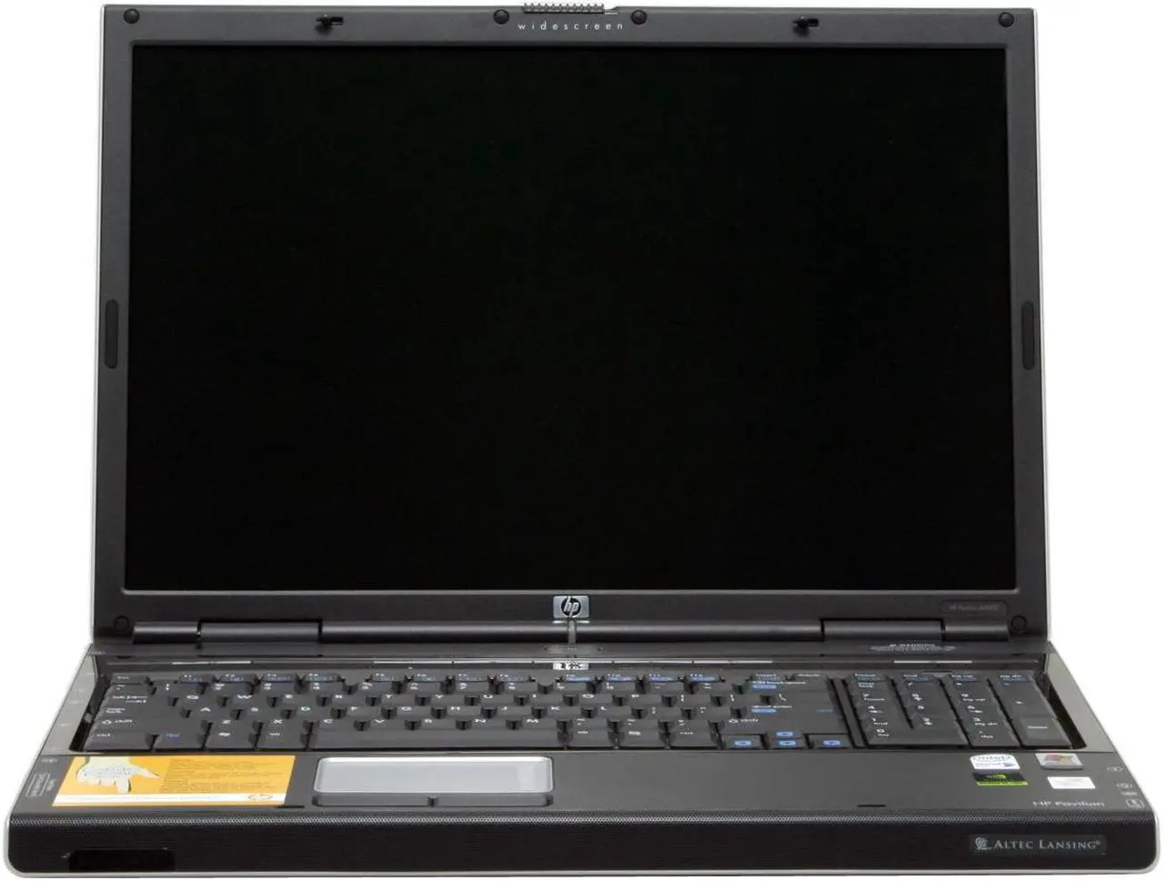 Alt view image 3 of 13 - HP Laptop Pavilion Intel Core Duo T2050 1GB Memory 160GB HDD NVIDIA GeForce Go 7400 17.0" Windows XP Media Center DV8320US
