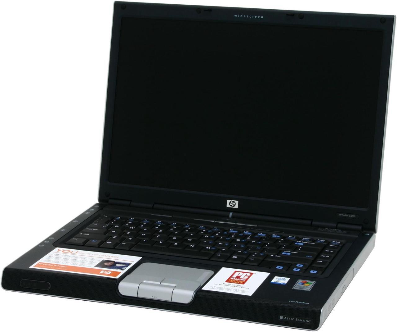 Alt view image 3 of 12 - HP Laptop Pavilion Intel Celeron M 370 512MB Memory 60GB HDD Intel GMA 900 15.4" Windows XP Home DV4130US