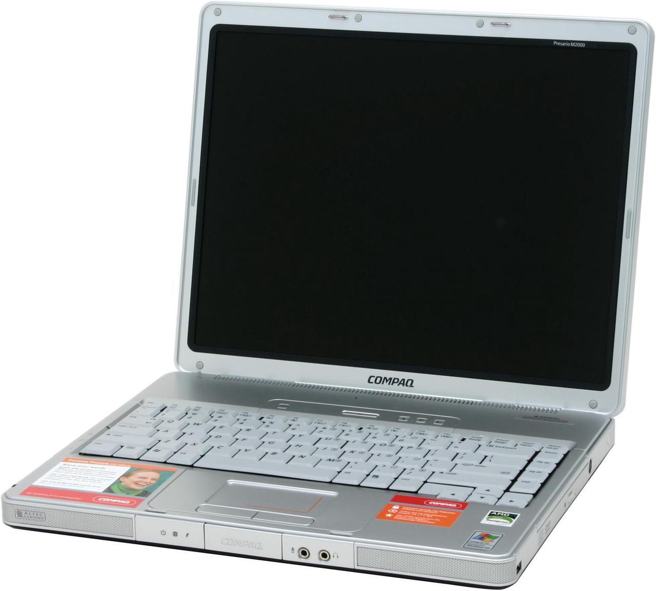 Alt view image 3 of 12 - COMPAQ Presario M2105US NoteBook AMD Mobile Sempron 2800+ 15.0" XGA 256MB Memory DDR333 40GB HDD 4200rpm DVD/CD-RW Combo ATI Radeon Xpress 200M IGP