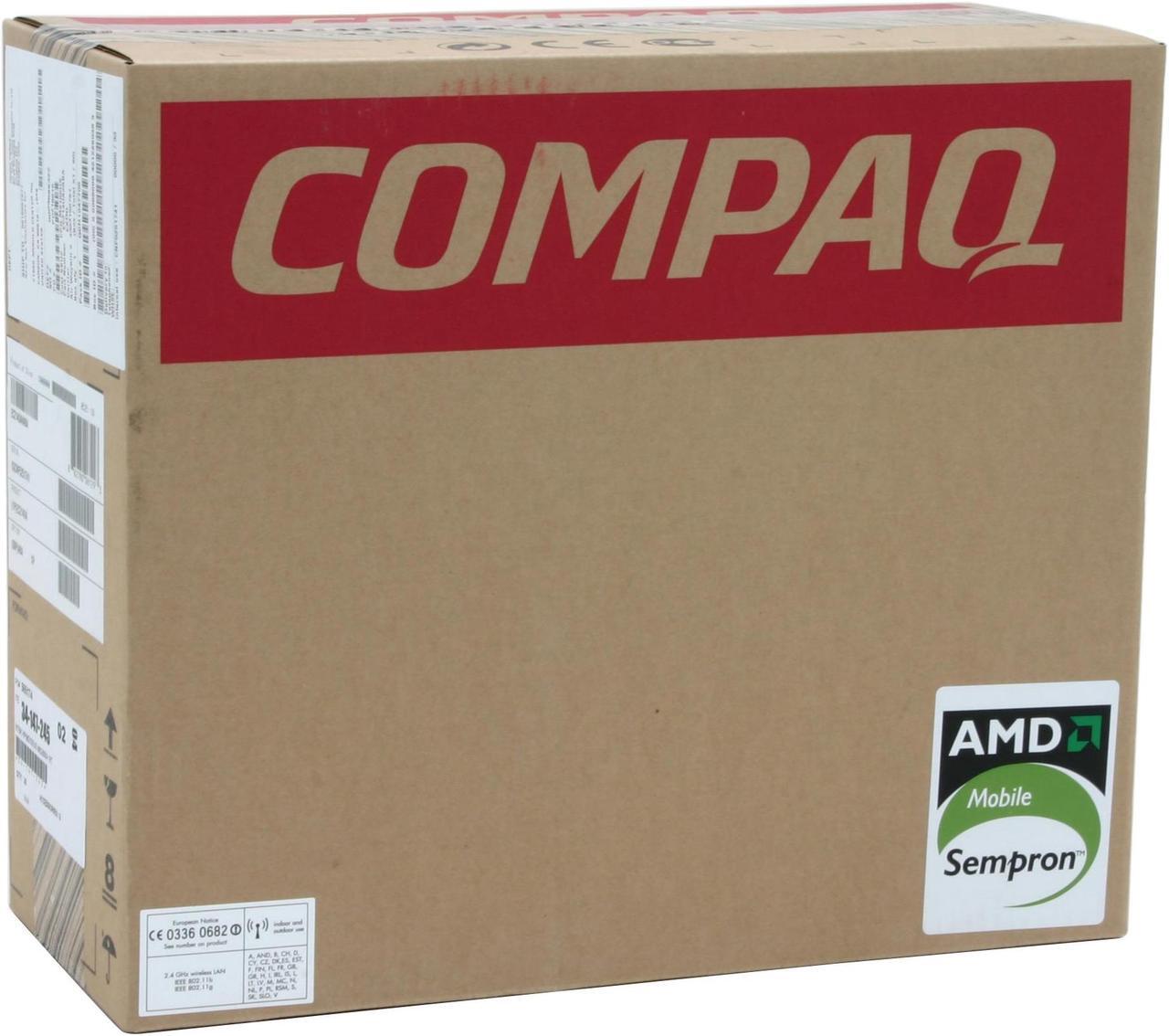 Alt view image 12 of 12 - COMPAQ Presario M2105US NoteBook AMD Mobile Sempron 2800+ 15.0" XGA 256MB Memory DDR333 40GB HDD 4200rpm DVD/CD-RW Combo ATI Radeon Xpress 200M IGP
