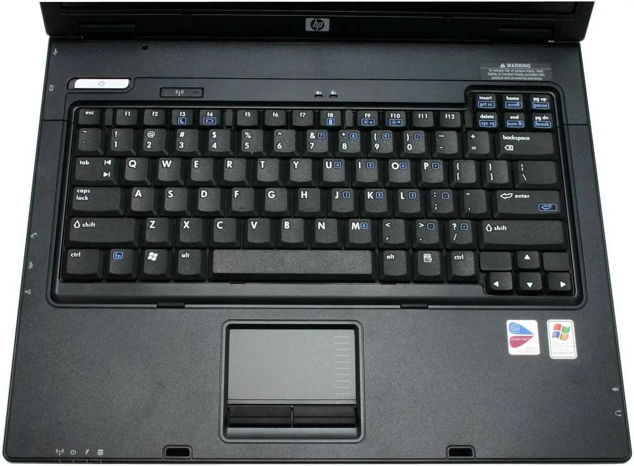 Alt view image 4 of 13 - HP Laptop Compaq Intel Pentium M 740 512MB Memory 40GB HDD Intel GMA 900 15.0" Windows XP Professional nx6110