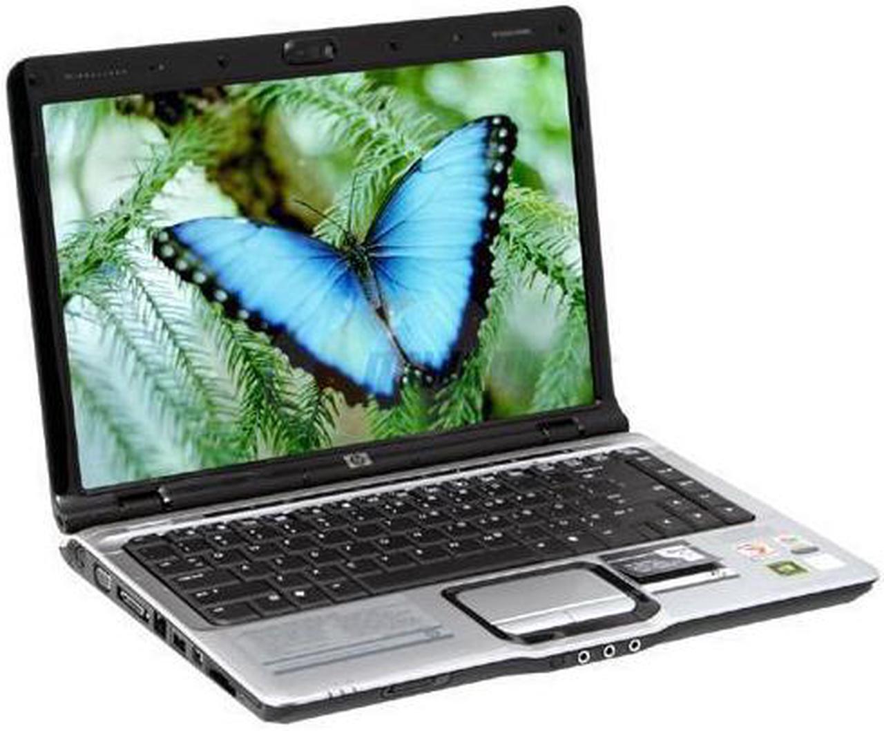 Main image of HP Laptop Pavilion AMD Turion 64 X2 TL-52 1GB Memory 120GB HDD NVIDIA GeForce Go 6150 14.1" Windows XP Media Center dv2120us(RG404UA)