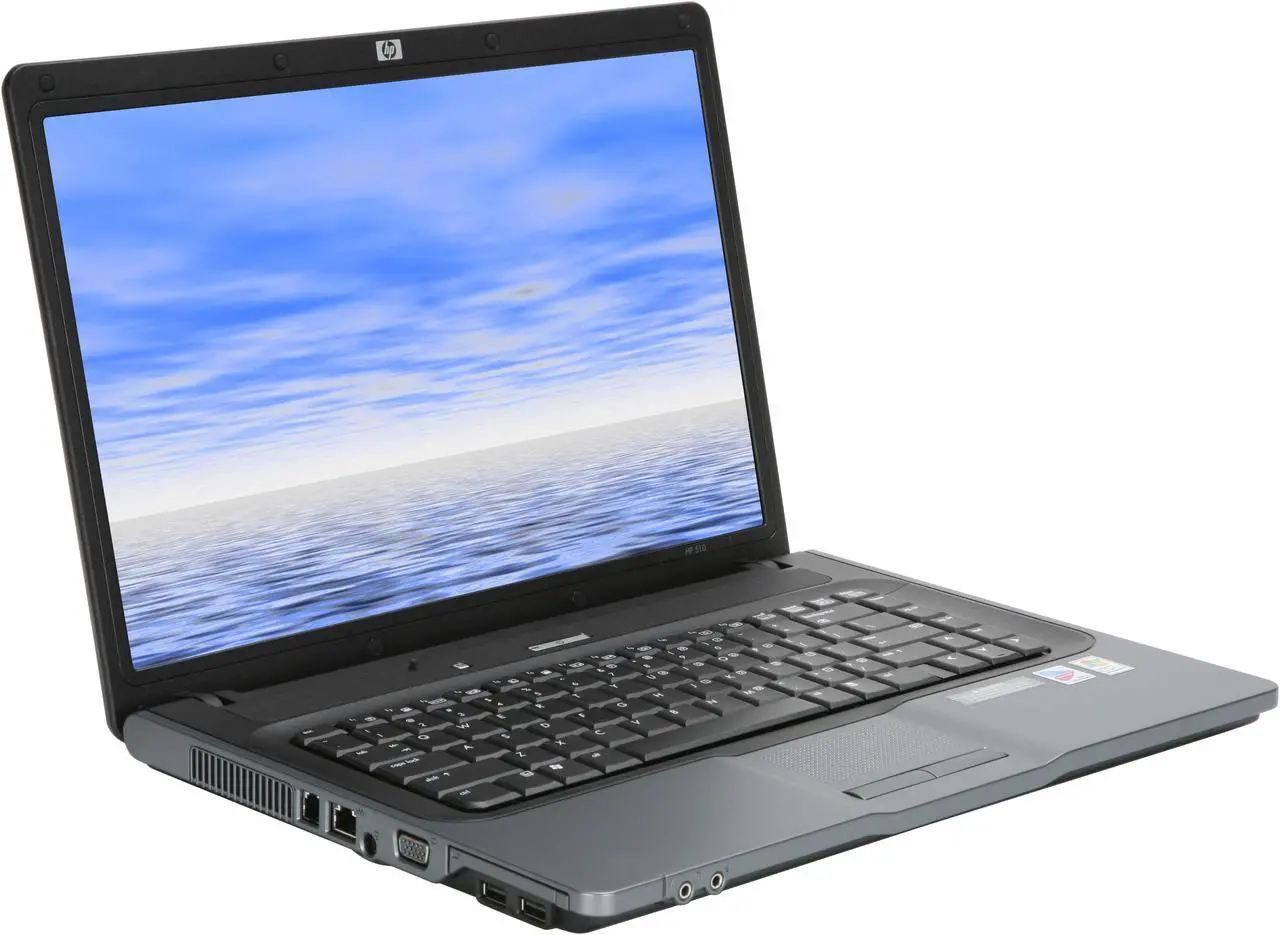 Alt view image 7 of 15 - HP Laptop Intel Pentium M 770 512MB Memory 60GB HDD Intel GMA 900 15.4" Windows XP Professional 510(RX709AA#ABA)