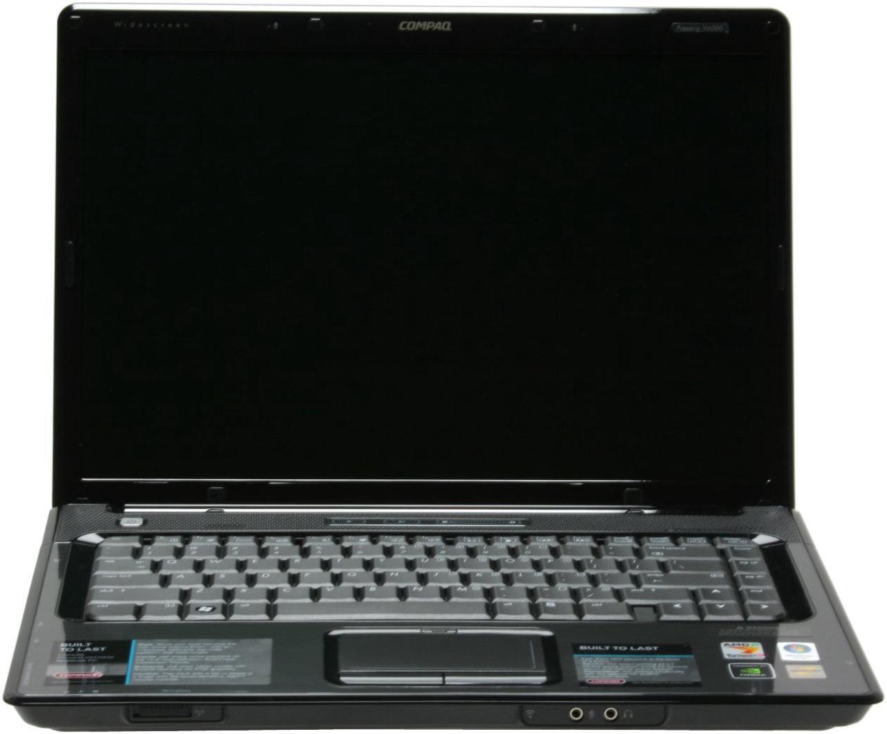 Alt view image 3 of 14 - COMPAQ Laptop Presario AMD Turion 64 X2 TL-50 1GB Memory 100GB HDD NVIDIA GeForce Go 6150 15.4" Windows Vista Home Premium V6310US(RV052UA)