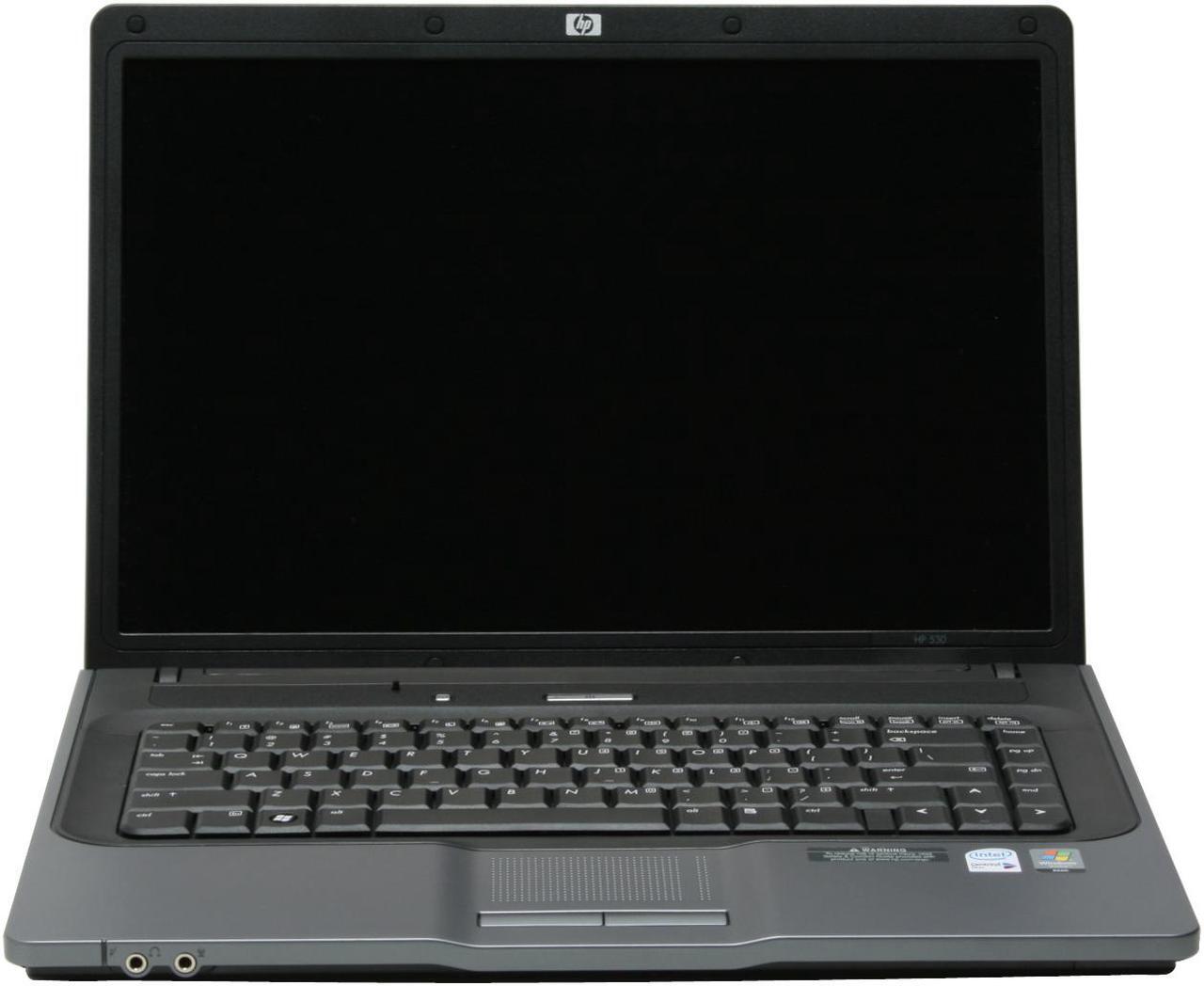 Alt view image 3 of 13 - HP Laptop Intel Core Duo T2300E 1GB Memory 80GB HDD Intel GMA 950 15.4" Windows Vista Business 530 (GU337AT#ABA)